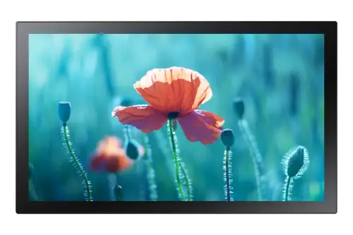 Picture of 33,7cm/13,27" (1920x1080) Samsung QB13R-TM 16:9 FHD ADS Touch 16/7 30ms DigitalSignage USB HDMI Spealer WIFI Tizen Black