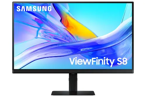 Picture of 68cm/27" (3840x2160) Samsung LS27D800UAUXEN 16:9 4K UHD IPS 5ms 60Hz DP HDMI USB-C Pivot KVM Black