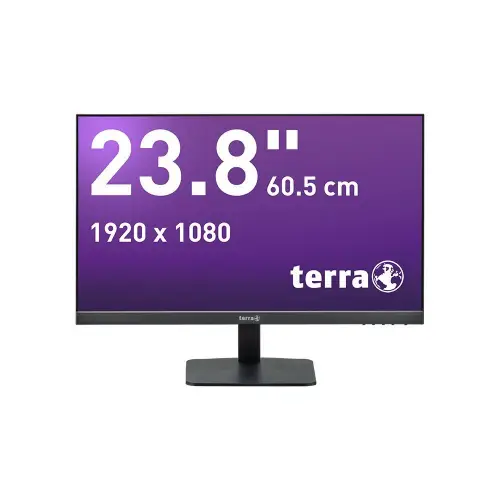 Picture of 60,5cm/23,8" (1920x1080) TERRA 2427W V2 16:9 FHD VA 5ms 100Hz HDMI DP USB-C Vesa Black