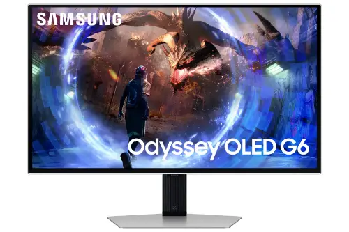 Picture of 67cm/27" (2560x1440) Samsung S27DG600SU 16:9 OLED QHD 0,03ms 360Hz 2xHDMI DP USB Pivot Black