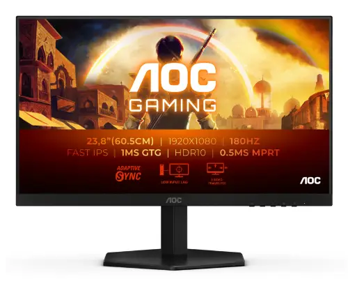 Picture of 61cm/24" (1920x1080) AOC 24G42E Gaming 16:09 HDMI+DP black/grey