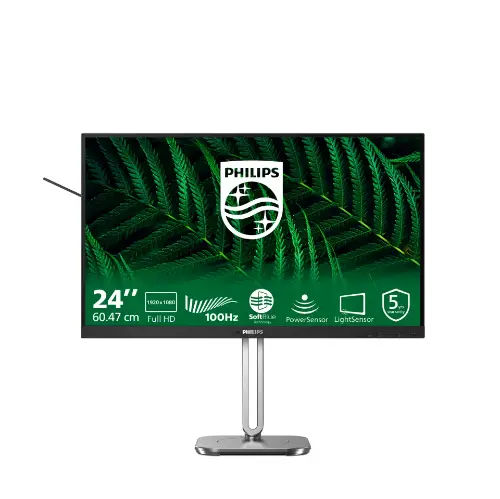 Picture of Philips 60.5cm (23.8") 24B2G5200 16:09 HDMI+DP+USB darkgrey