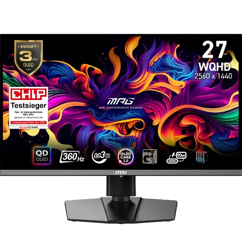 Picture of MPG 271QRXDE QD-OLED Gaming Monitor 67.31cm (26.5"")