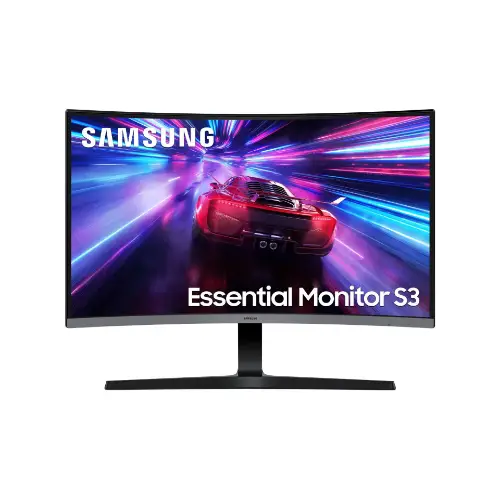 Picture of 68,0cm/27" (1920x1080) Samsung Essential S3 S39GD S27D396GAU 16:9 FHD VA Curved 4ms 100Hz D-Sub HDMI VESA Speaker Black