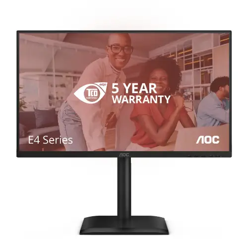 Picture of 60,5cm (23,8") 24E4U 16:09 HDMI+DP+USB IPS Lift black