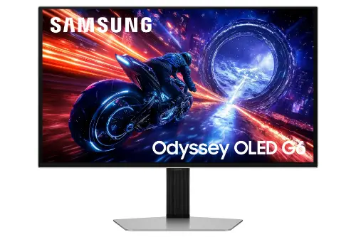 Picture of 68,0cm/27" (2560x1440) Samsung Odyssey G6 G60SF S27FG602SU 16:9 WQHD OLED 0,03ms 500Hz DisplayPort HDMI USB VESA HDR FreeSync G-Sync Pivot Sr