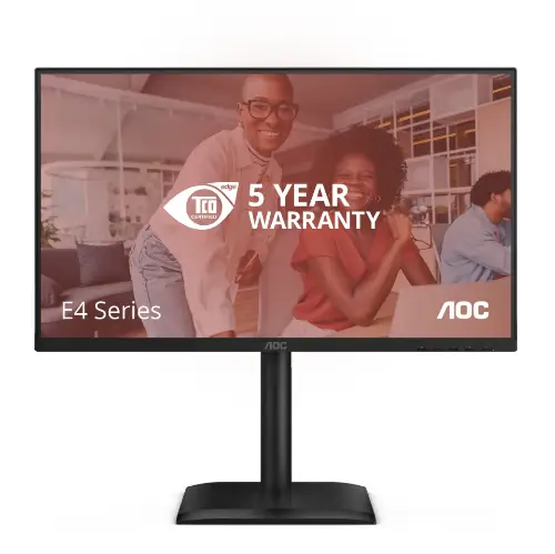 Picture of AOC 60,5cm (23,8") 24E4CV 16:09 HDMI+DP+USB-C Lift black