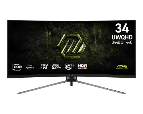 Picture of MSI MAG 345CQRF E20 86,36 UWQHD 16:9 VA DP HDMI