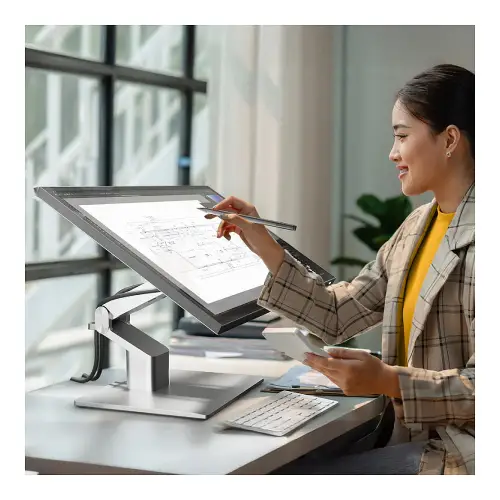 Picture of Alogic TFT 27" Clarity Touch 4K, Webcam, 65W PD, Fold-Stand