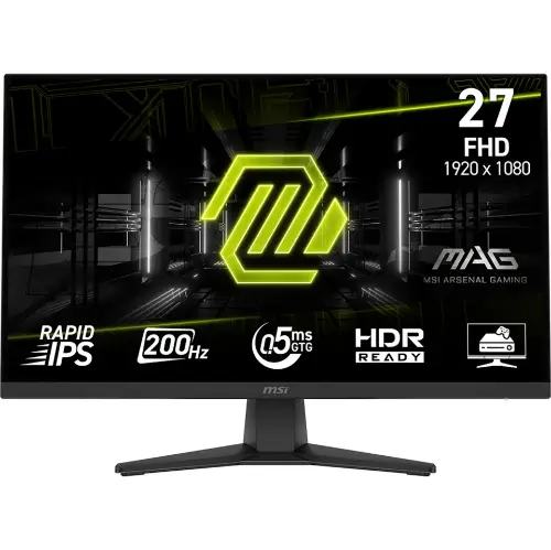 Picture of 68,6 cm (27") 1920 x 1080 Pixel MSI 9S6-3CE51T-001 16:9 Full HD Rapid IPS 0,5 ms 200 Hz DisplayPort HDMI VESA
