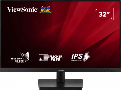 Picture of 81,3cm/32" (1920x1080) ViewSonic VA3209-MH 16:9 FHD IPS 4ms 75Hz HDMI VGA Speaker Black