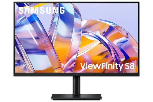 Picture of 68,6 cm (27") 3840 x 2160 Pixel SAMSUNG LS27H804UAUXEN 16:9 4K Ultra HD IPS 5 ms 60 Hz HDR DisplayPort HDMI USB-Hub Pivot Height VESA
