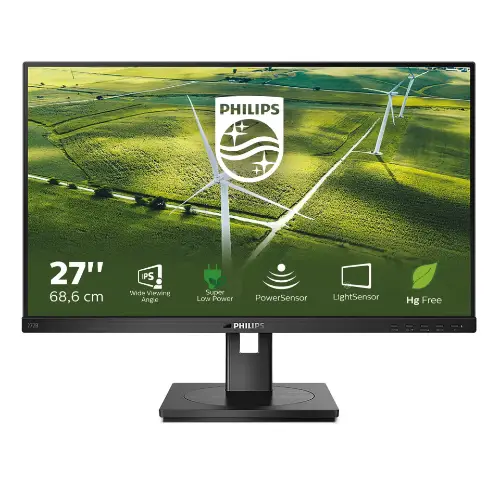 Picture of Philips 68.5cm (27.0") 272B1G 16:09 DVI+HDMI+DP+USB IPS
