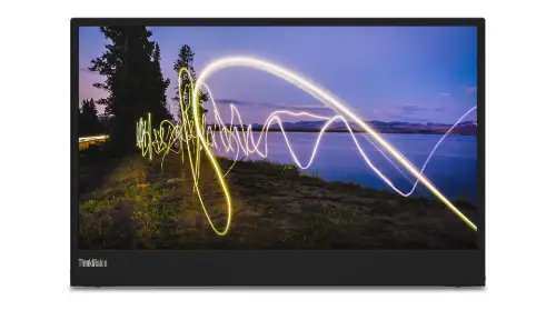 Picture of 39,5cm/ 15,6'' (1920x1080) Lenovo ThinkVision M15 Portable 16:9 6ms IPS 2x USB-C FullHD Raven Black