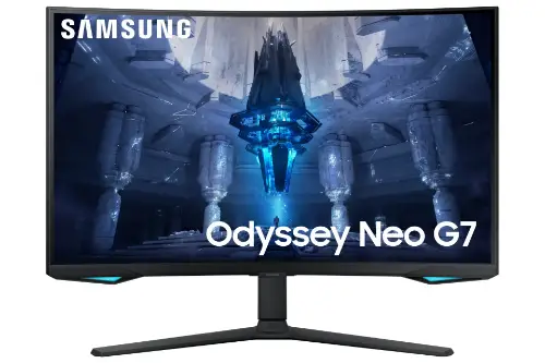 Picture of 81cm/32" (3840x2160) Samsung Odyssey Neo G7 LS32BG750NPXEN 16:9 4K VA 1ms 165Hz HDMI DisplayPort USB VESA HDR FreeSync Black