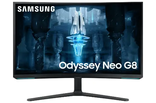 Picture of 80cm/32'' (3840x2160) Samsung LS32BG850NPX Gaming 240Hz 1ms Mini-LED + Quantum HDR 2000, Freesync Premium Pro, G-Sync Compatible UHD Black/White