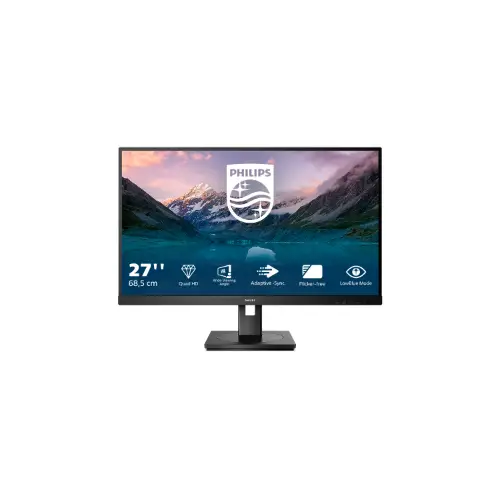 Picture of 68,5cm/27" (2560x1440) Philips S-line 275S9JML 16:9 QHD VA 4ms 75Hz HDMI DP USB Speaker Pivot Black