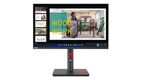Picture of 60,5cm/23,8" (2560x1440) Lenovo ThinkVision P24q-30 16:9 QHD IPS 60Hz 4ms HDMI DP USB Vesa Black