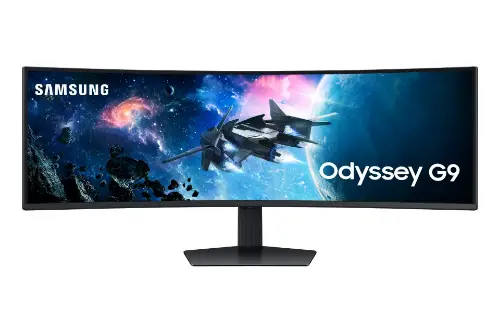 Picture of 124cm/49" (5120x1440) Samsung Odyssey G9 S49CG950EU 32:9 DQHD HDR1000 Curved 1ms 240Hz HDMI DP Black
