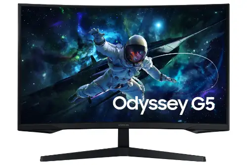 Picture of 81,3cm/32" (2560x1440) Samsung Odyssey G5 S32CG552EU 16:9 QHD HDR10 Curved 1ms 165Hz HDMI DP Black