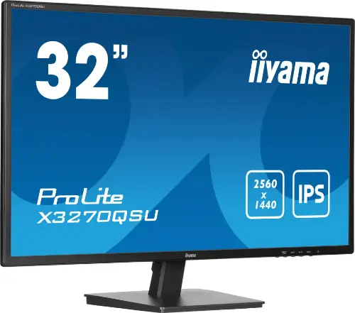 Picture of IIYAMA 80.0cm (31.5") X3270QSU-B1 16:9 2xHDMI+DP+3xUSB IPS retail