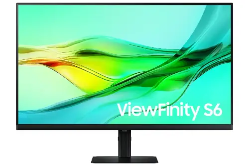 Picture of 80cm/32" (2560x1440) Samsung LS32D600UAUXEN 16:9 WQHD IPS 5ms 100Hz DP HDMI USB-C Pivot KVM Black