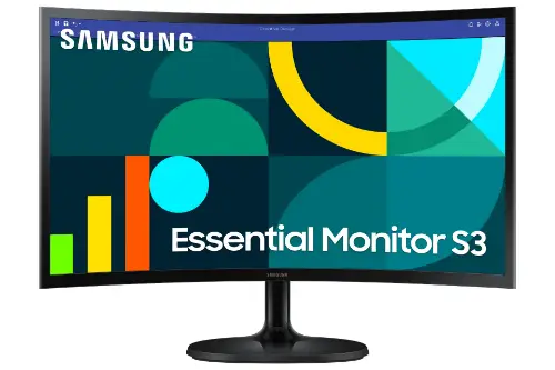 Picture of 61cm/24" (1920x1080) Samsung S24D364GAU 16:9 Essential Full HD 4ms Black