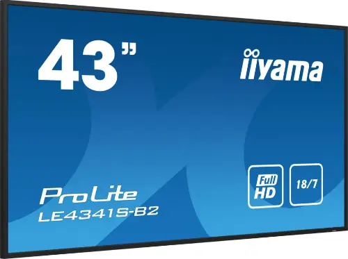 Picture of IIYAMA 108cm (43") LE4341S-B2 16:9 3xHDMI+VGA IPS retail