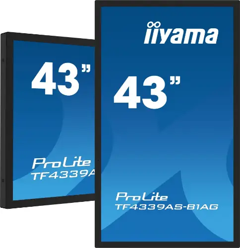 Picture of IIYAMA 108cm (43") TF4339AS-B1AG 16:9 M-Touch 2xHDMI+DP+USB