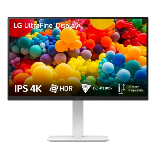 Picture of 68,4cm/27" (3840x2160) LG UltraFine 27US550-W 16:9 4K UHD IPS 5ms 60Hz HDR10 2xHDMI DP Pivot White
