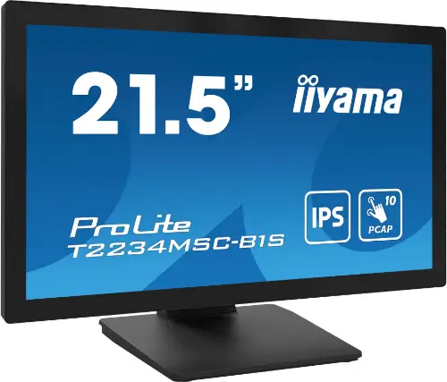 Picture of IIYAMA 54.6cm (21.5") T2234MSC-B1S 16:9 M-Touch HDMI+DP IPS retail