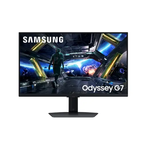 Picture of 68,6cm/27" (3840x2160) Samsung S27DG702EU 16:9 4K UHD Gaming 1ms 144Hz DP HDMI USB RJ45 Pivot Speaker Black