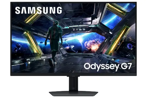 Picture of 81,3cm/32" (3840x2160) Samsung Odyssey G7 S32DG702EU 16:9 4K UHD IPS 1ms 144Hz HDR10+ DP HDMI USB Speaker Black