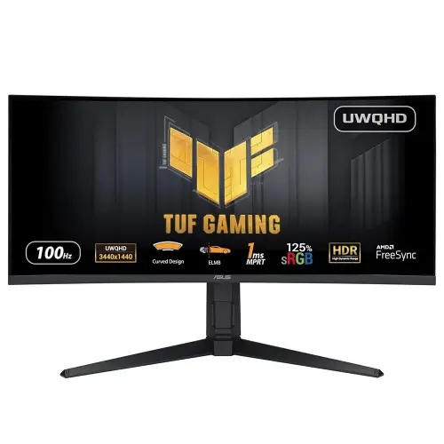 Picture of ASUS TUF Gaming VG34VQEL1A 86.7cm (21:9) UWQHD HDMI DP