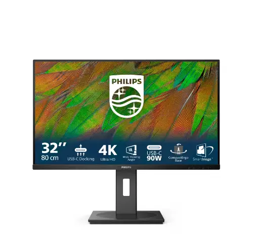 Picture of Philips 80.0cm (31.5") 32B1U3900 16:09 HDMI+DP+USB-C black