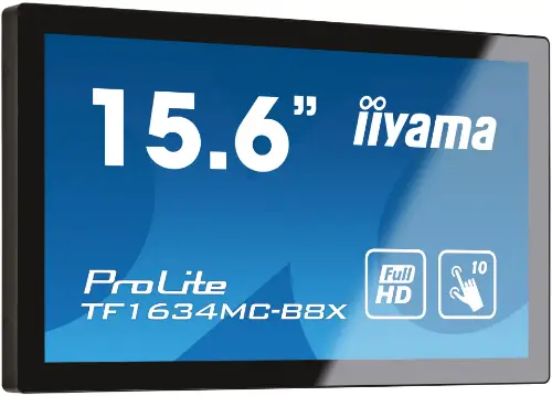 Picture of IIYAMA 39.5cm (15.6") TF1634MC-B8X 16:9 M-Touch HDMI+DP