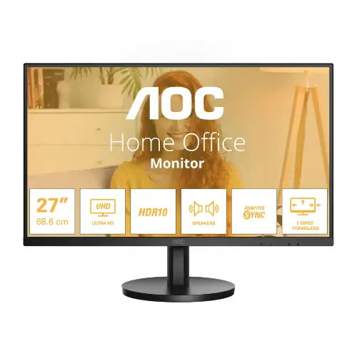 Picture of AOC 68.6cm (27") U27B3A 16:09 2xHDMI+DP IPS black Spk.