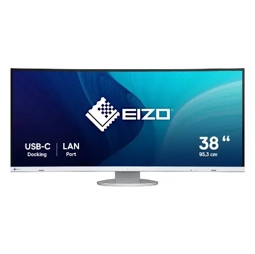 Picture of EIZO 95.3cm (37.5") EV3895-WT 24:10 4K 2xHDMI+DP+USB-C IPS