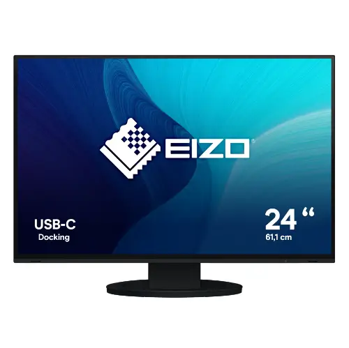 Picture of EIZO 61.0cm (24") EV2485-BK 16:10 HDMI+DP+USB-C IPS bl.