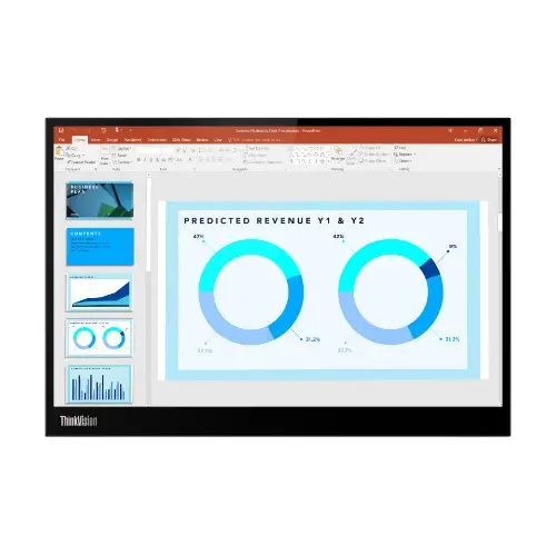 Picture of Lenovo ThinkVision M14d (14.0") 2K IPS USB-C