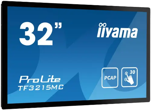Picture of IIYAMA 80.0cm (31.5") TF3215MC-B2 16:9 M-Touch HDMI+DP+USB
