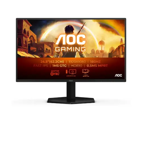 Picture of AOC 25G42E 62.2.cm (24.5“) FHD IPS Gaming Monitor 16:9 HDMI/DP 180Hz 1ms G-Sync
