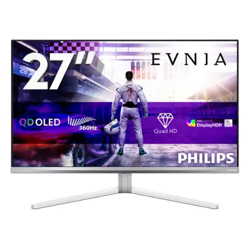 Picture of 67,3 cm/26,5" (2560×1440) Philips 27M2N8500/00 16:9 QHD QD OLED 0,03 ms 360 Hz HDMI 2.1 DP 1.4 USB Black