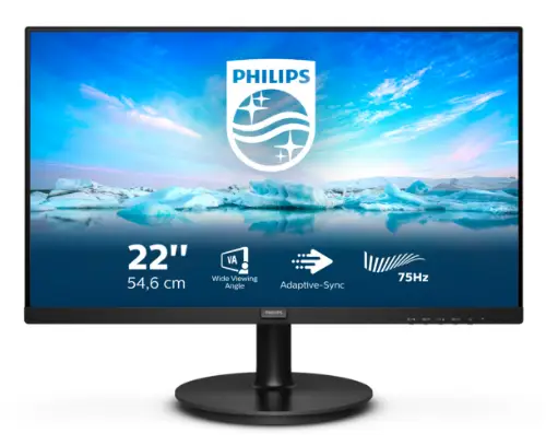 Picture of Philips 54.6cm (21.5") 222V8LA 16:09 HDMI+DP VA