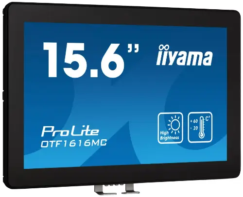 Picture of IIYAMA 39.5cm (15.6") OTF1616MC-B1 16:9 M-Touch HDMI+DP+USB