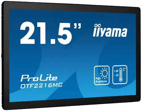 Picture of IIYAMA 54.5cm (21.5") OTF2216MC-B1 16:9 M-Touch HDMI+DP+USB