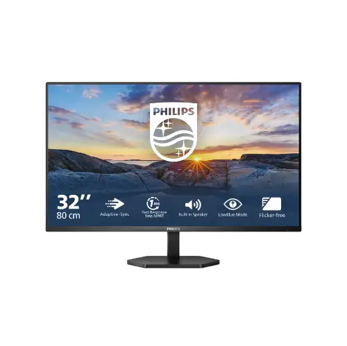 Picture of Philips 80.0cm (31.5") 32E1N3100LA 16:09 HDMI+D-SUB VA black retail