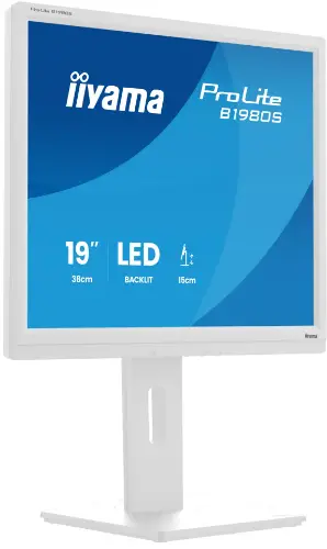 Picture of IIYAMA 48.0cm (19") B1980S-W1 5:4 HDMI+DP white