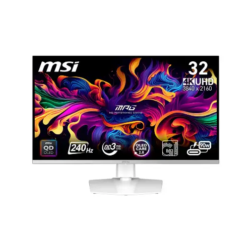 Picture of 31.5"(80cm)TFT MSI MPG 321URXWDE 240Hz 3840x2160 White