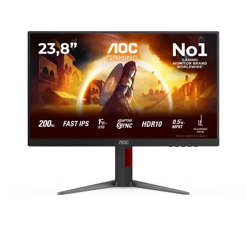 Picture of AOC 60.5cm (23.8") 24G4HA 16:09 2xHDMI+DP black/red